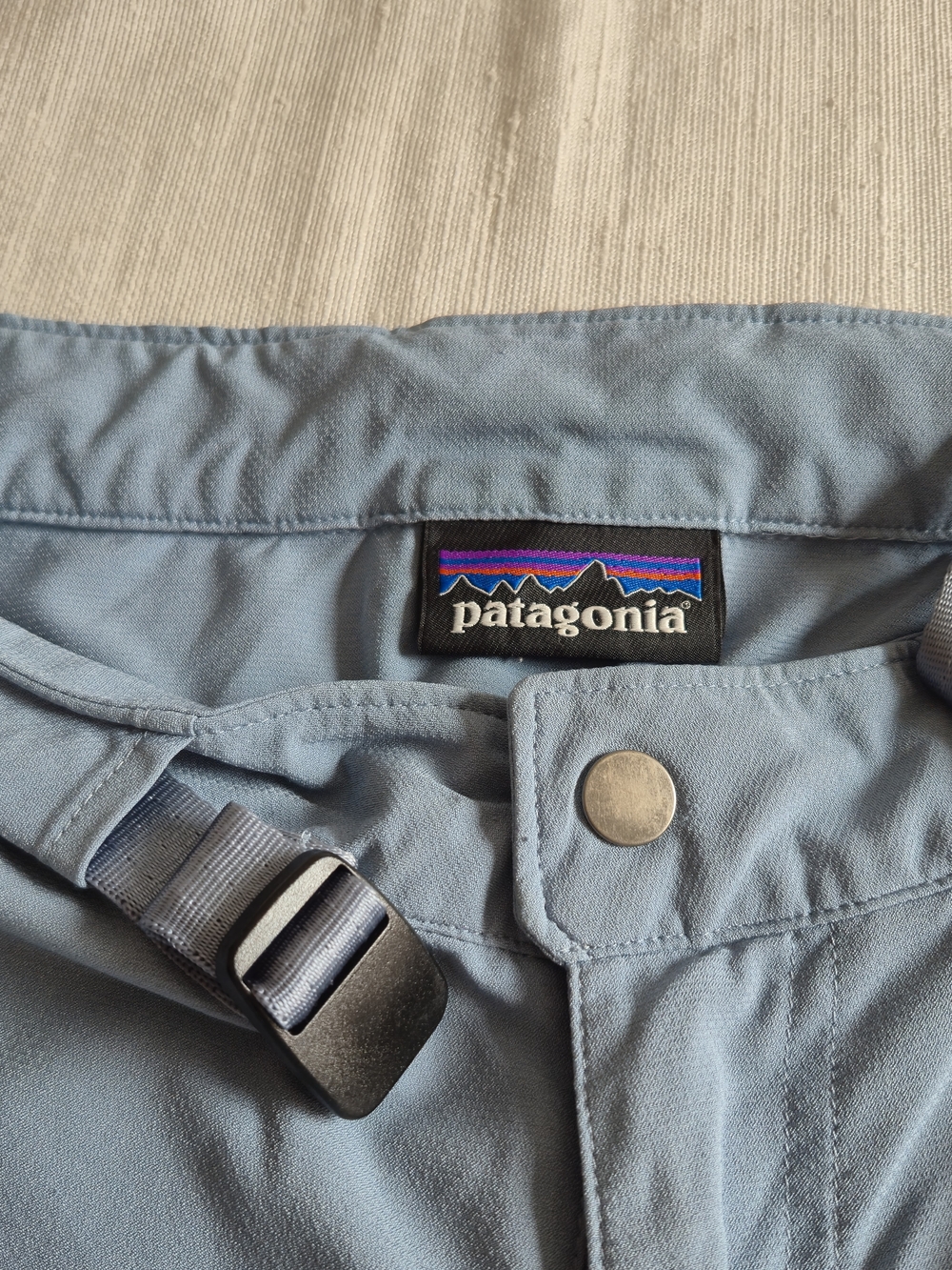 Patagonia Gorpcore Technical Hiking Pants Dusty Blue Outdoor Utility Trail, 4